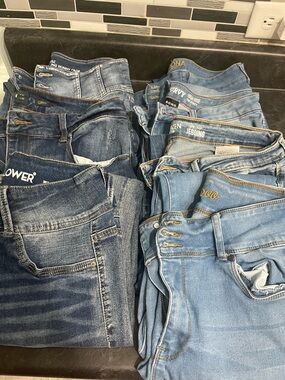 Assorted Women's Blue Jeans - Mixed Denim Collection